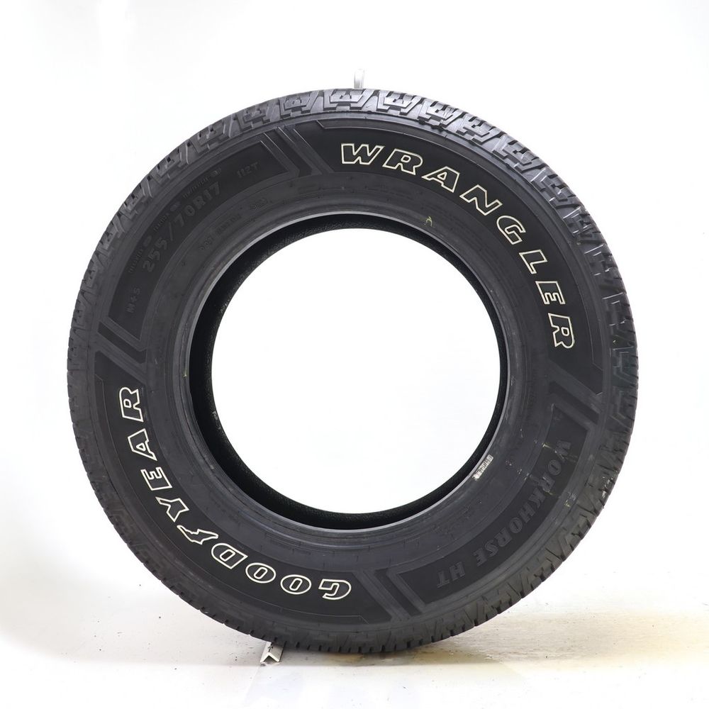 Set of (2) Used 255/70R17 Goodyear Wrangler Workhorse HT 112T - 11-12/ ...