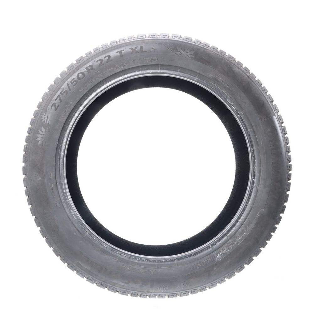 Set of (2) Used 275/50R22 Continental IceContact XTRM 115T - 10-10.5/32 - Image 6