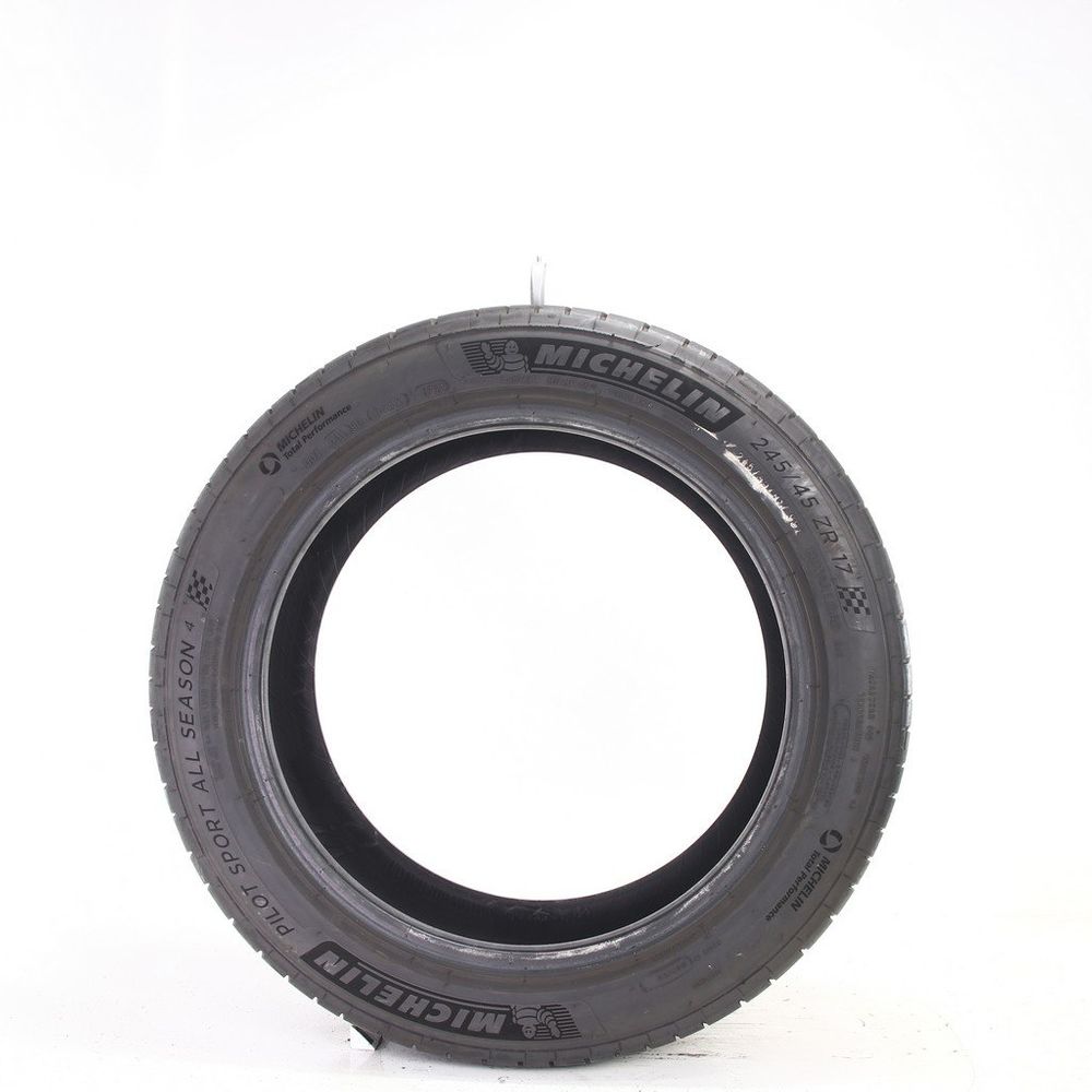 Set of (2) Used 245/45ZR17 Michelin Pilot Sport All Season 4 99Y - 6-7/32 - Image 6