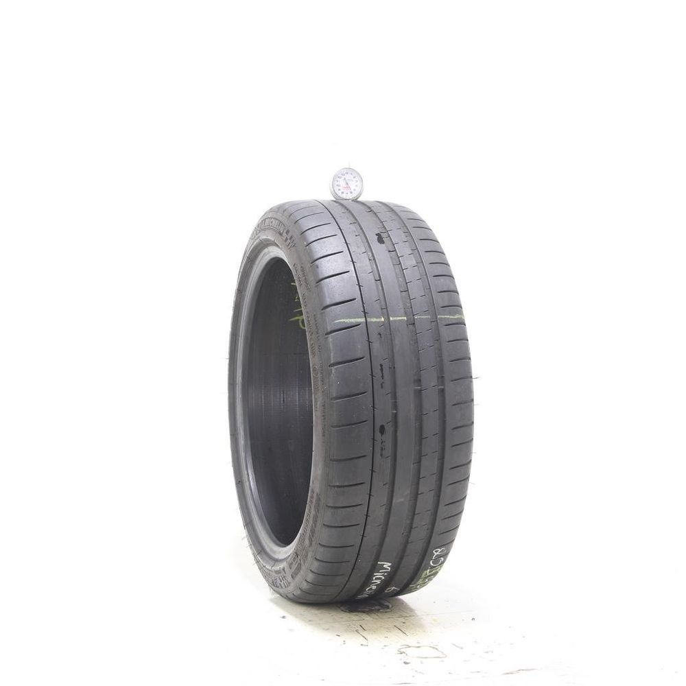 Set of (2) Used 205/45ZR17 Michelin Pilot Super Sport 88Y - 5.5-6.5/32 - Image 1