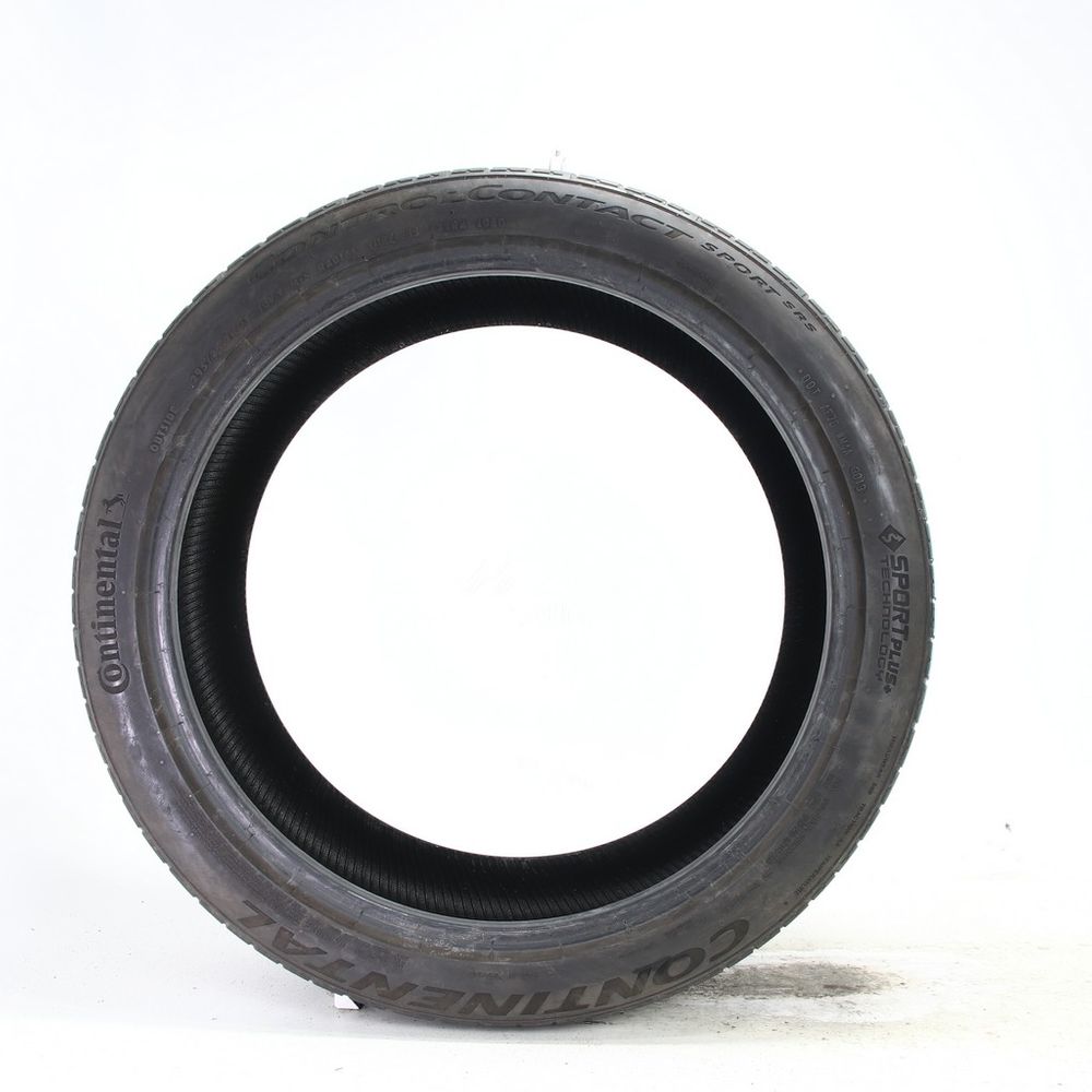 Set of (2) Used 295/35ZR21 Continental ControlContact Sport SRS 107Y - 5/32 - Image 3