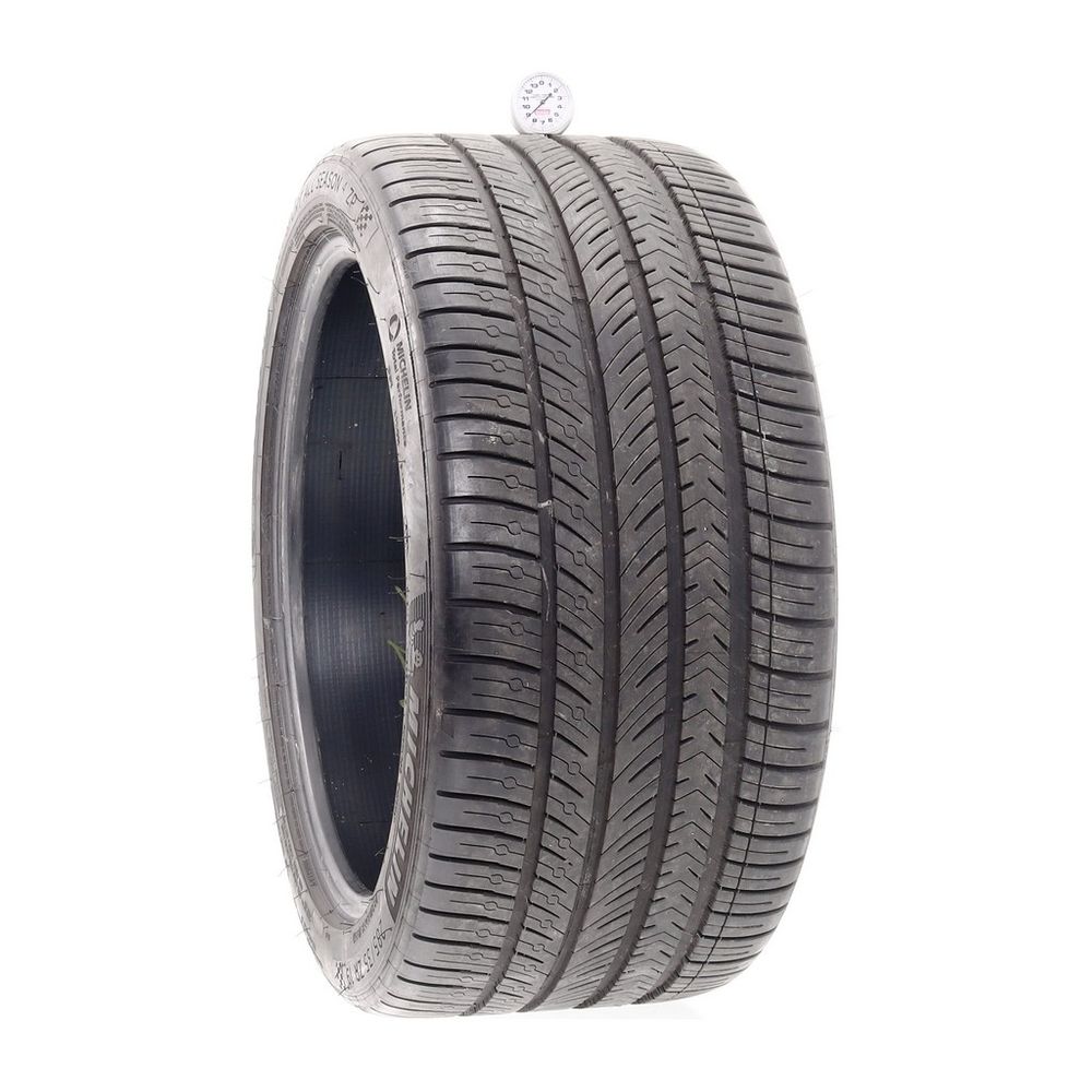 Set of (2) Used 285/35ZR19 Michelin Pilot Sport All Season 4 ZP 99Y - 8.5/32 - Image 1