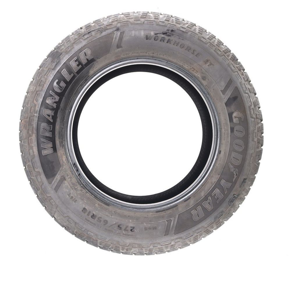 Set of (2) Used 275/65R18 Goodyear Wrangler Workhorse AT 116T - 6.5-7.5/32 - Image 6
