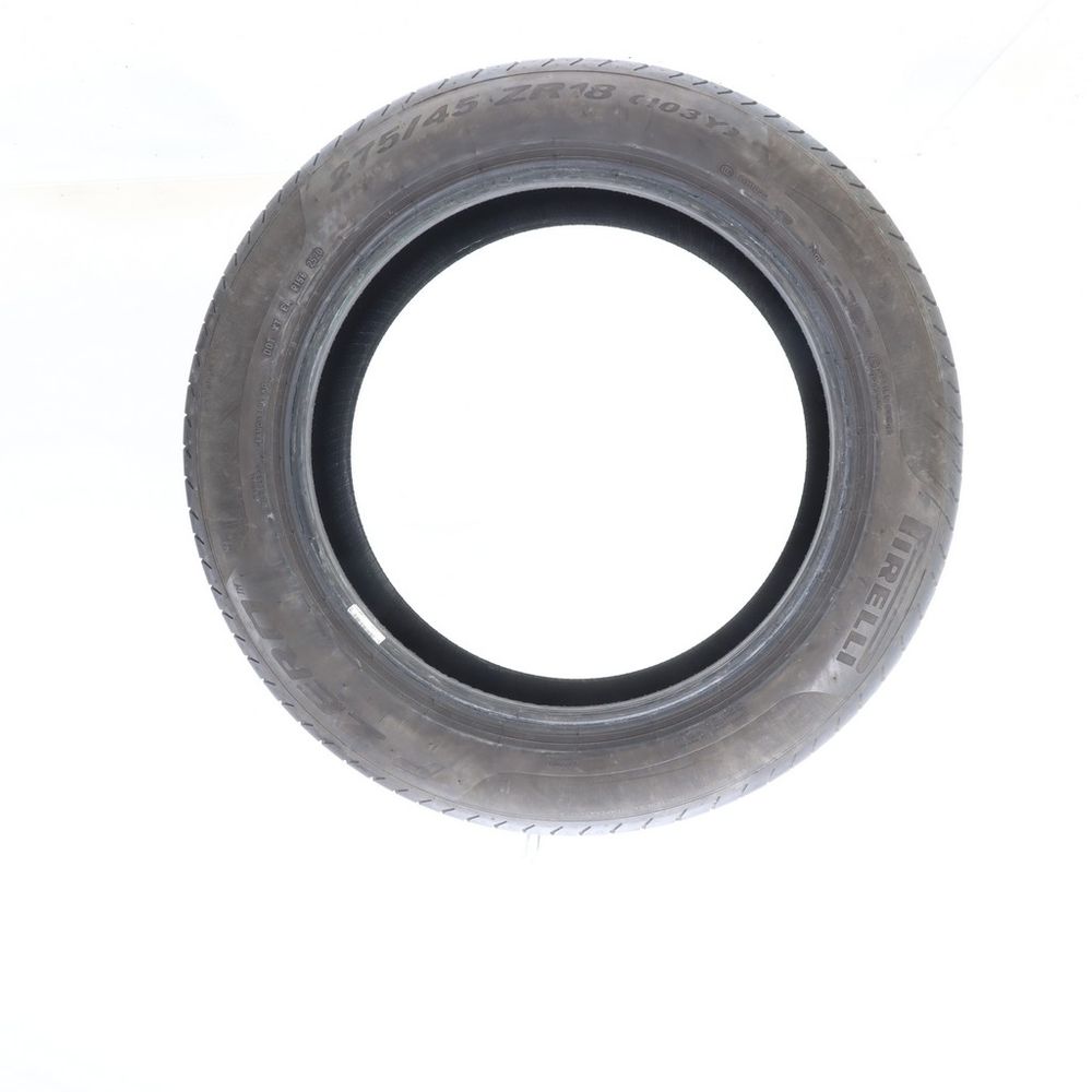 Set of (2) Used 275/45ZR18 Pirelli P Zero N1 103Y - 7-8.5/32 - Image 3