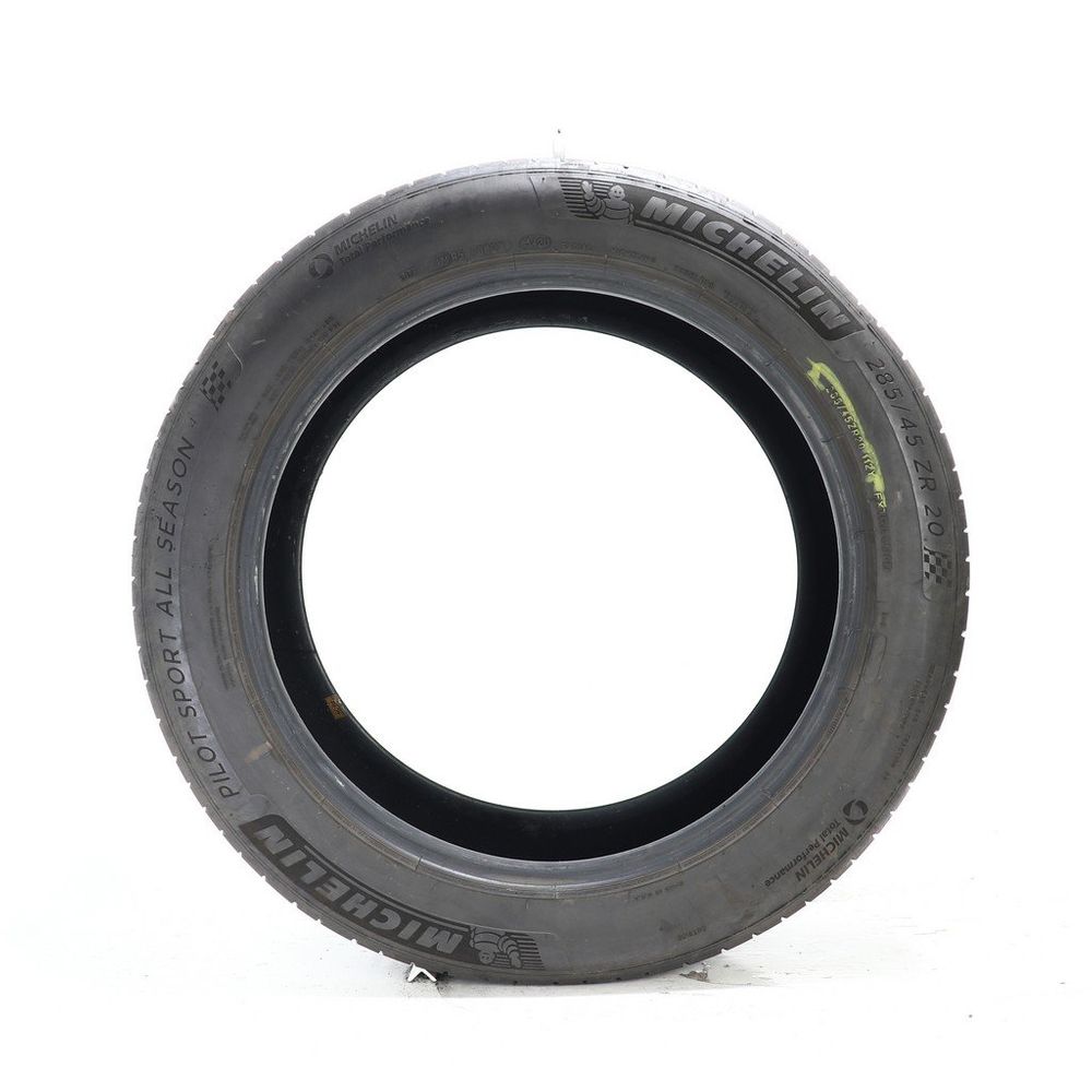 Set of (2) Used 285/45ZR20 Michelin Pilot Sport All Season 4 112Y - 5.5/32 - Image 3