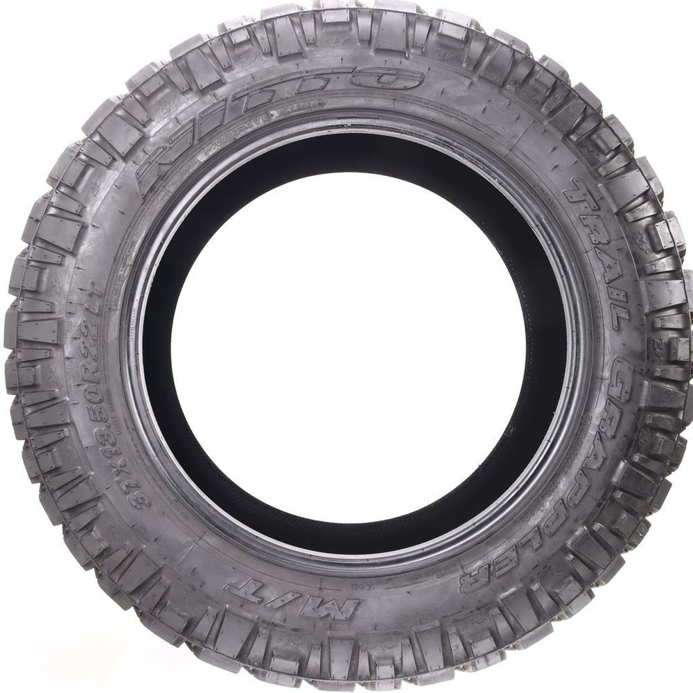 Used LT 37X13.5R22 Nitto Trail Grappler M/T 123Q E - 12/32 - Image 3