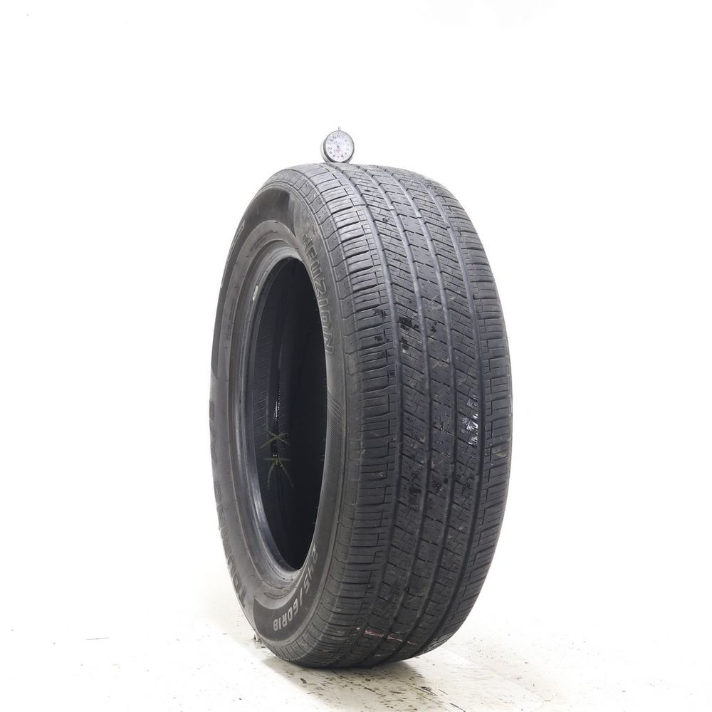 Set of (2) Used 245/60R18 Fuzion Touring A/S 105H - 6/32 - Image 1