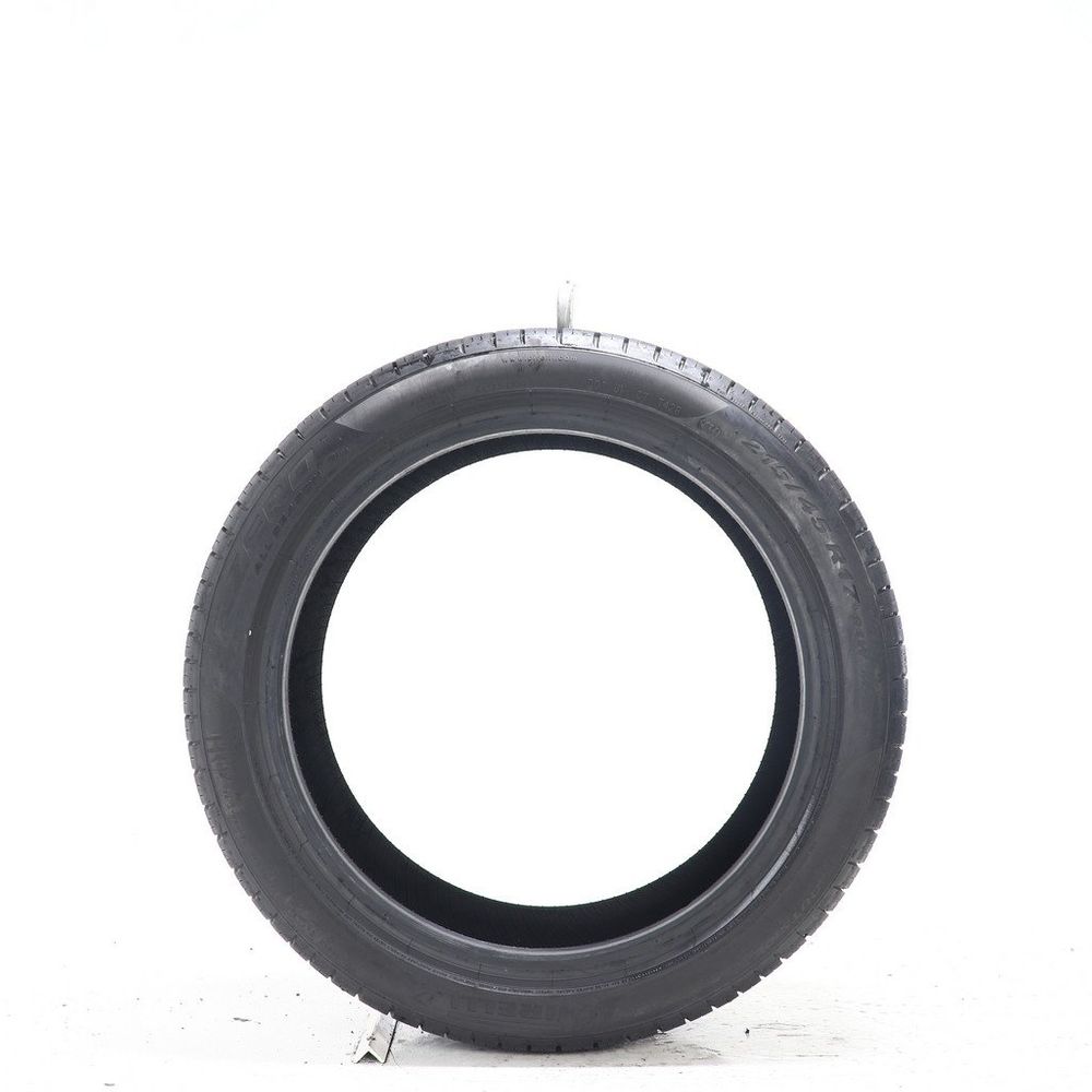 Set of (2) Used 215/45R17 Pirelli P Zero Plus 91W - 9/32 - Image 3
