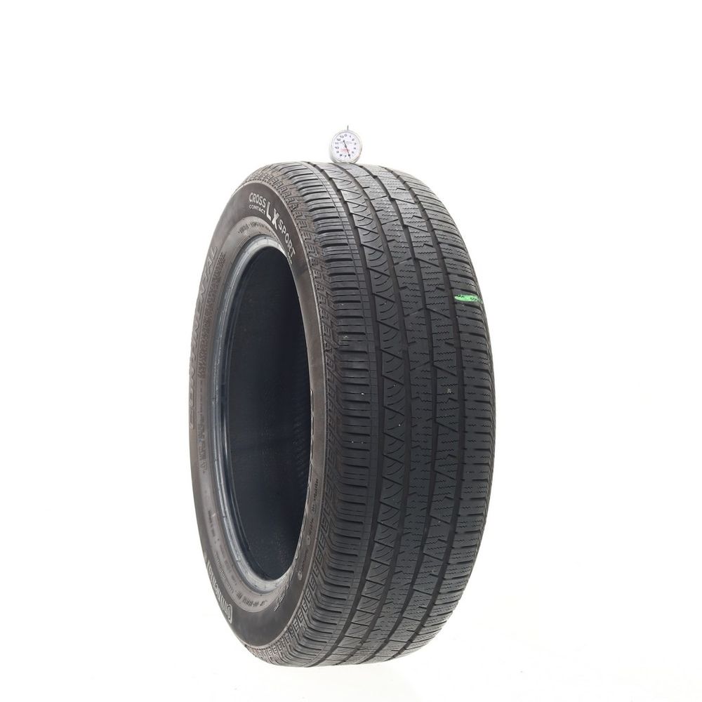 Set of (2) Used 235/55R19 Continental CrossContact LX Sport SSR MOE 101H - 5-6/32 - Image 4