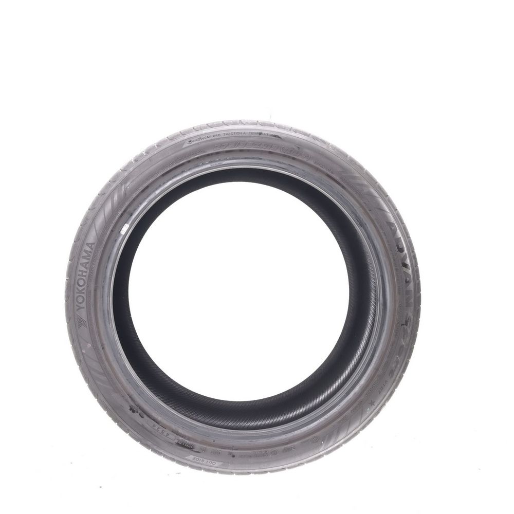 Set of (4) Used 275/35ZR19 Yokohama Advan Sport V107E 100Y - 8/32 - Image 3