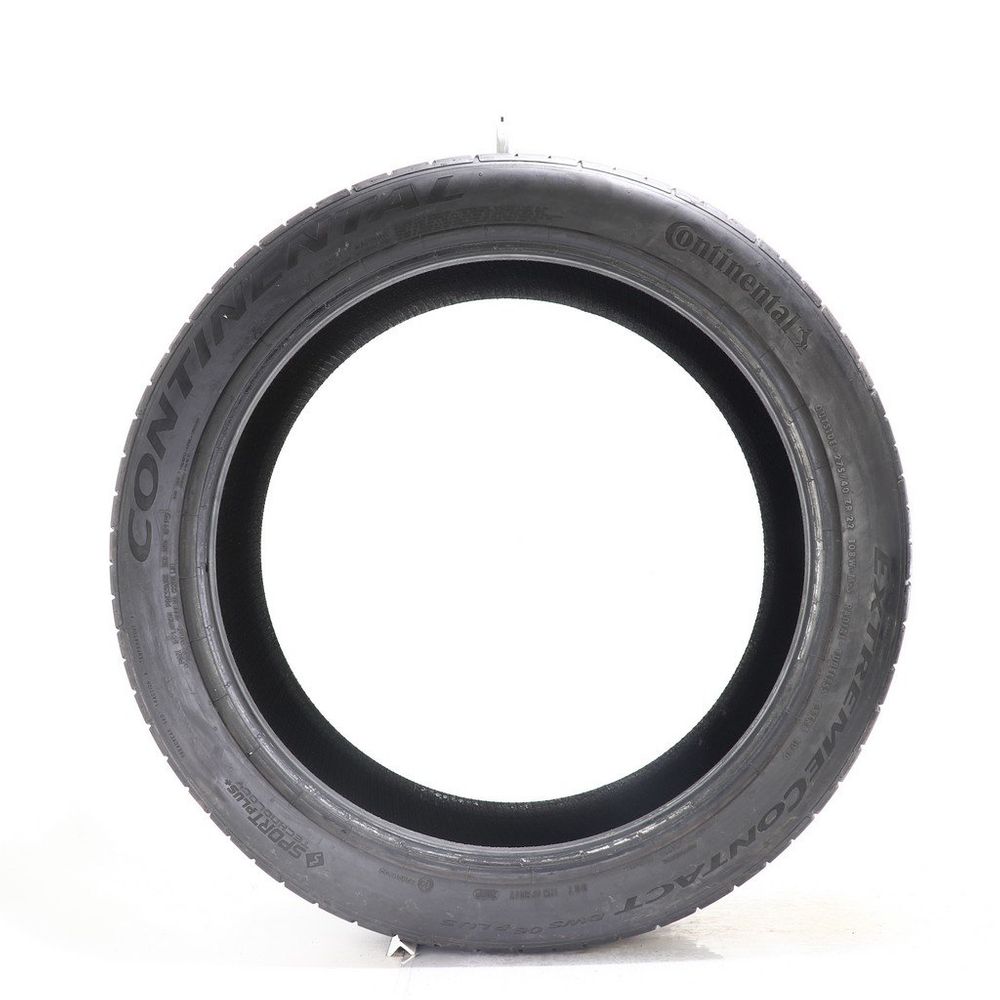 Set of (2) Used 275/40ZR22 Continental ExtremeContact DWS06 Plus 108W - 5-6.5/32 - Image 3