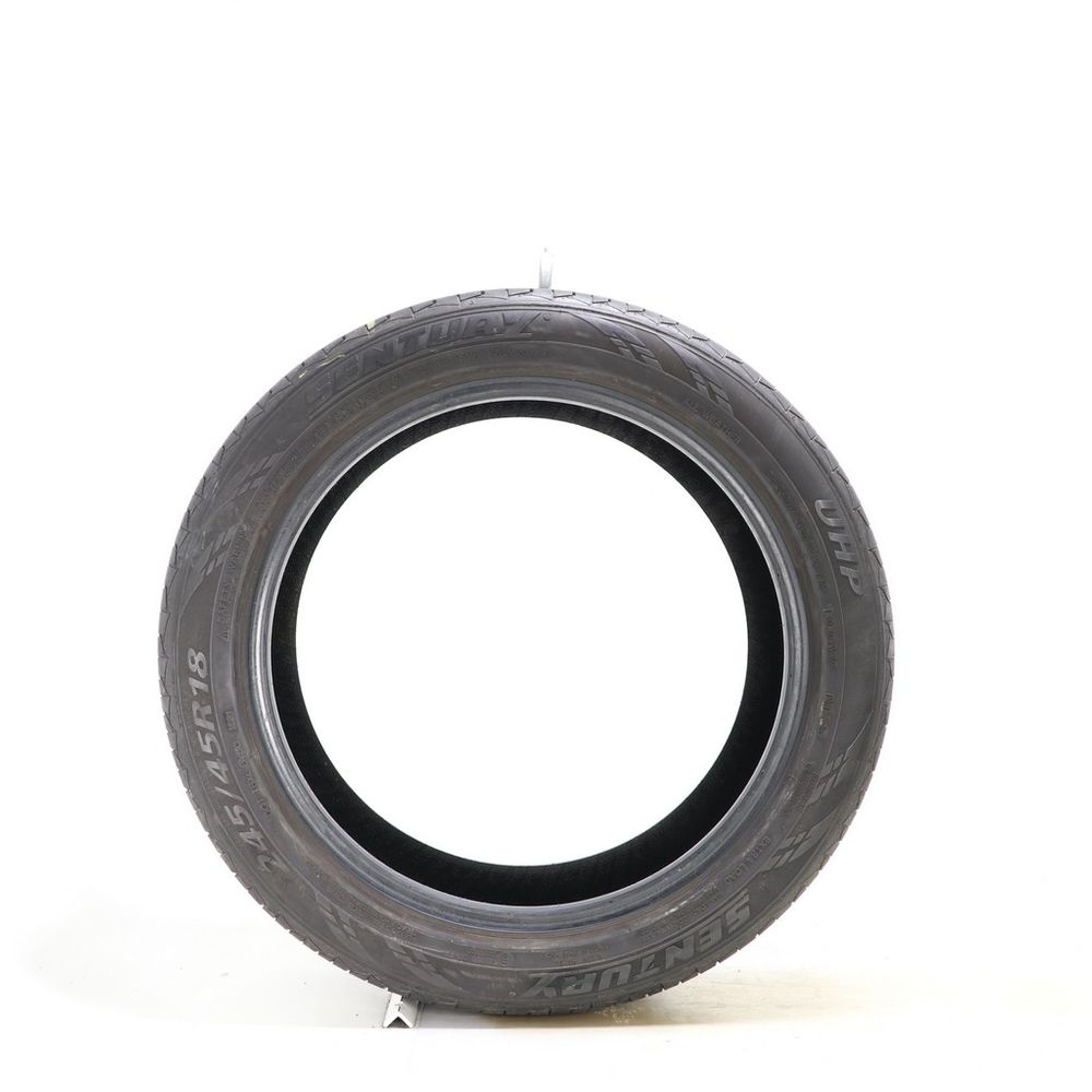 Set of (2) Used 245/45ZR18 Sentury UHP 100W - 7-8.5/32 - Image 3