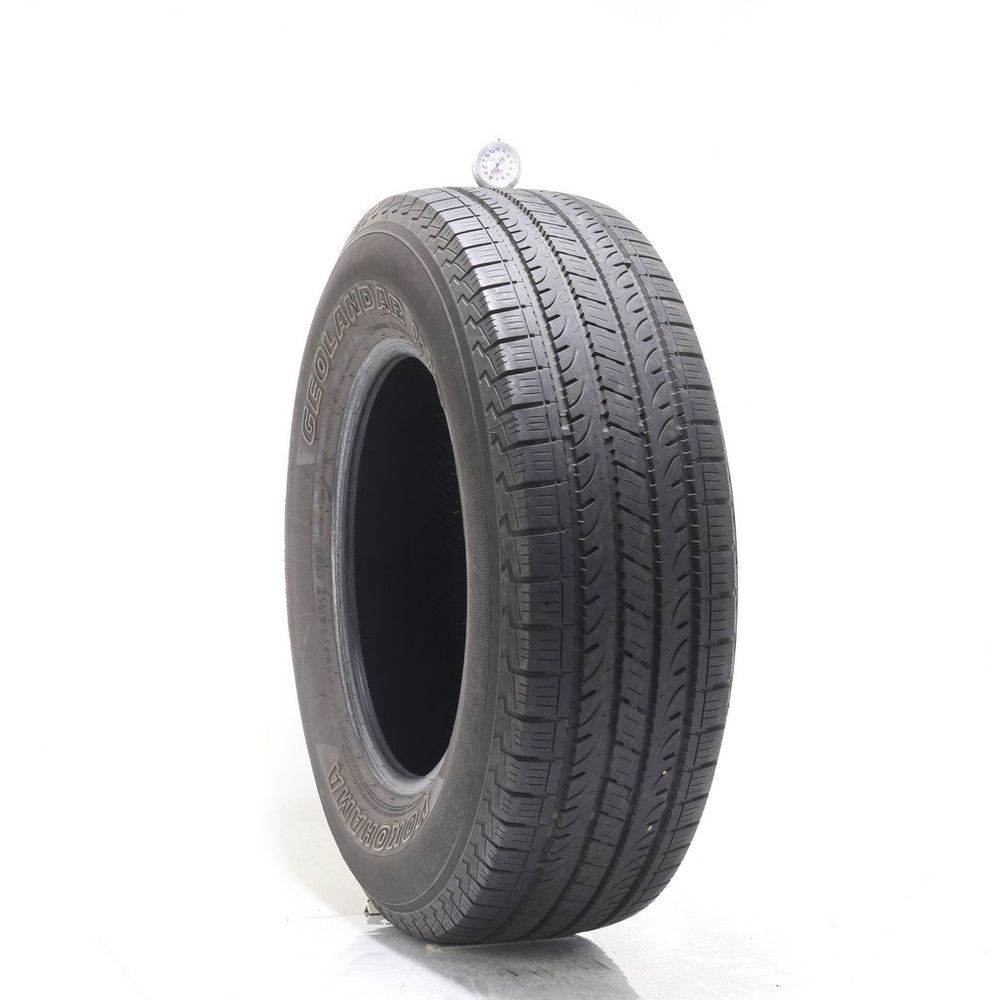 Set of (2) Used 255/70R17 Yokohama Geolandar H/T G056 110T - 8-9/32 - Image 1
