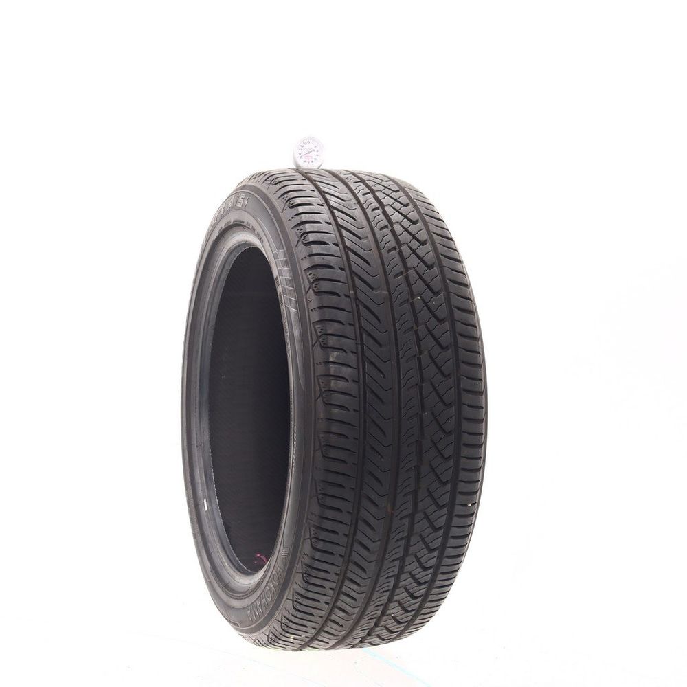 Set of (2) Used 255/45R19 Yokohama Advan Sport A/S Plus 104W - 9.5-10/32 - Image 1
