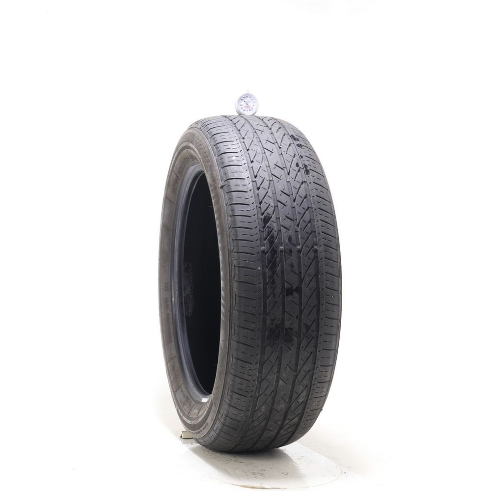 Set of (4) Used 235/55R19 Bridgestone Turanza EL440 101H - 5-6/32 - Image 1