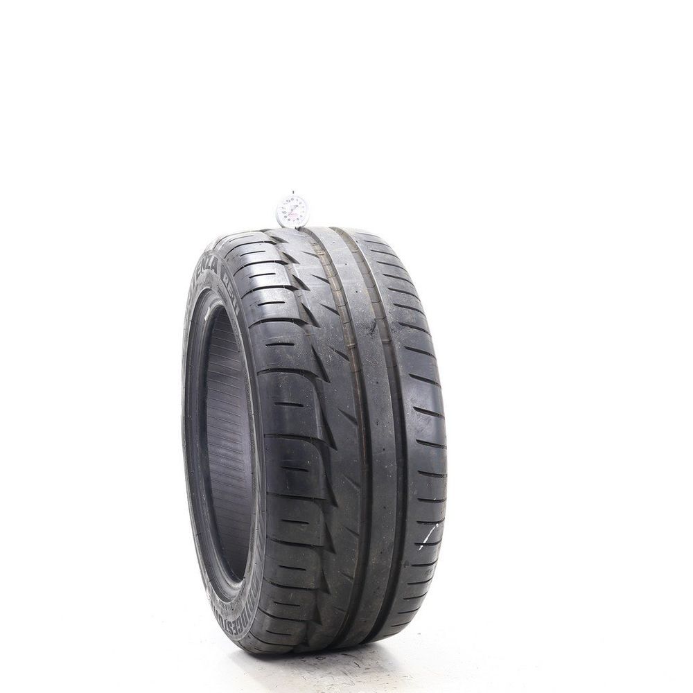 Set of (2) Used 245/45R16 Bridgestone Potenza RE-11 94W - 8.5-9/32 - Image 1