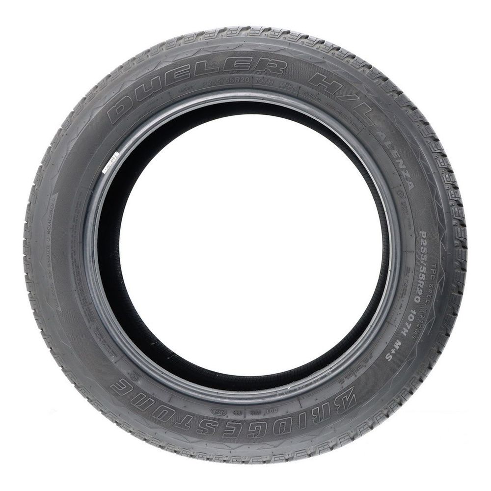 Set of (4) Used 255/55R20 Bridgestone Dueler H/L Alenza 107H - 9.5-10/32 - Image 6