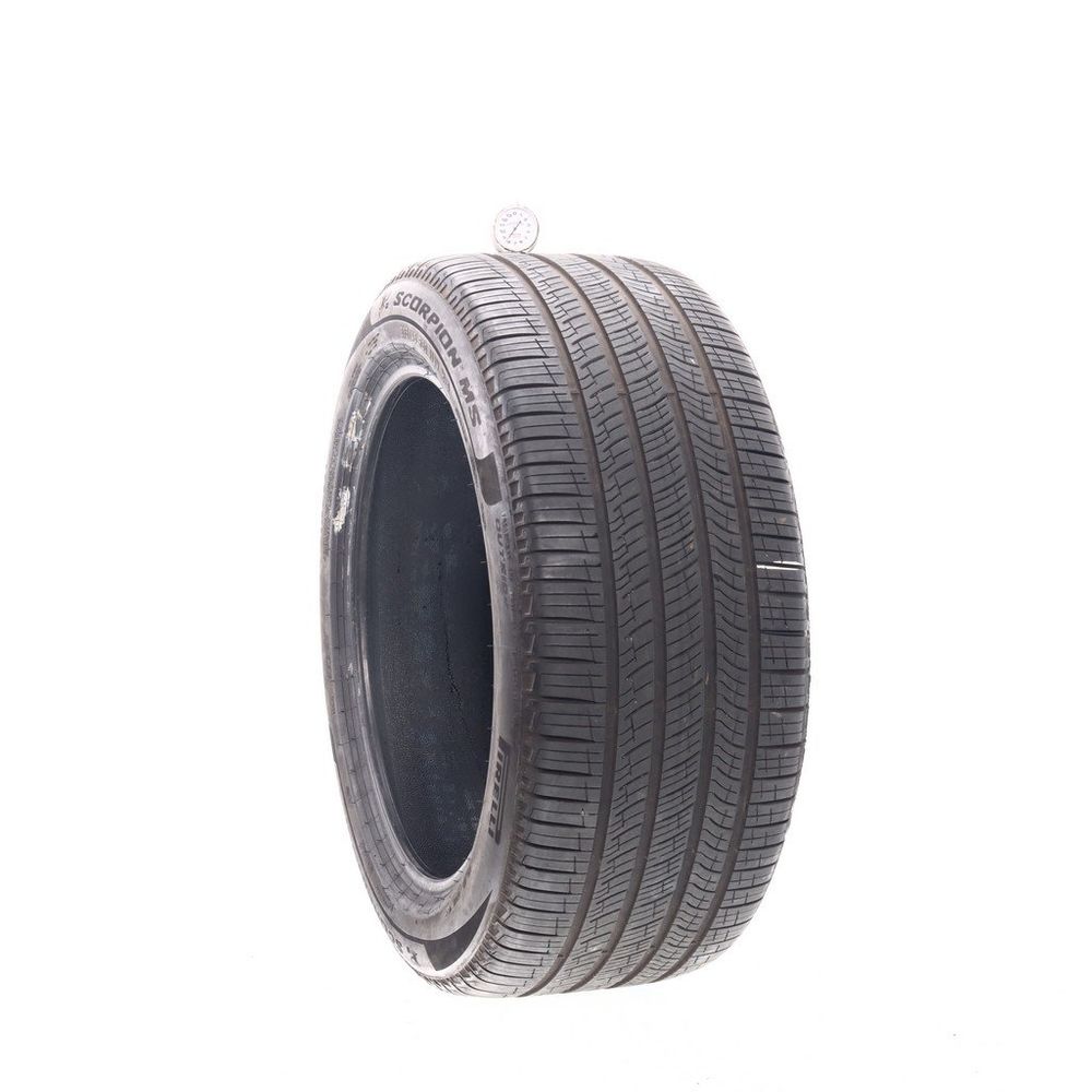 Set of (2) Used 285/45R20 Pirelli Scorpion MS NEO ELECT 112V - 8.5/32 - Image 1