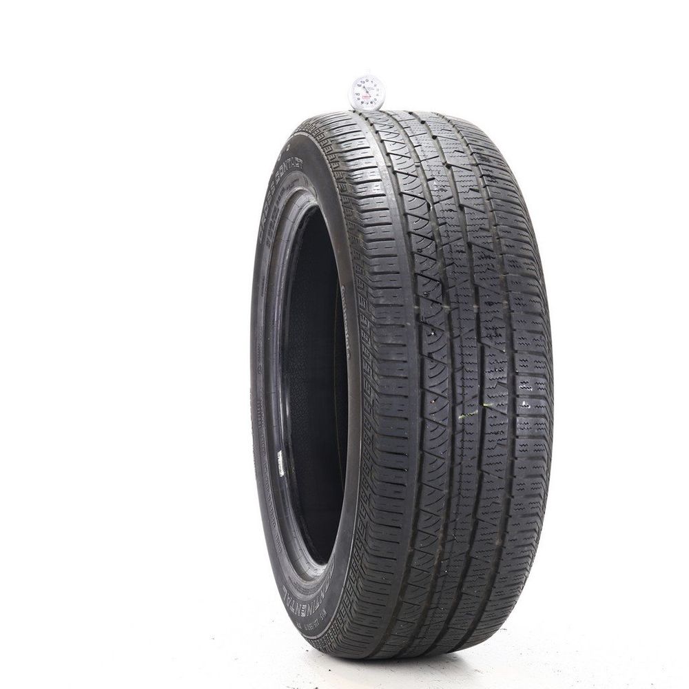 Set of (4) Used 235/55R19 Continental CrossContact LX Sport AO 101H - 5.5-7/32 - Image 1