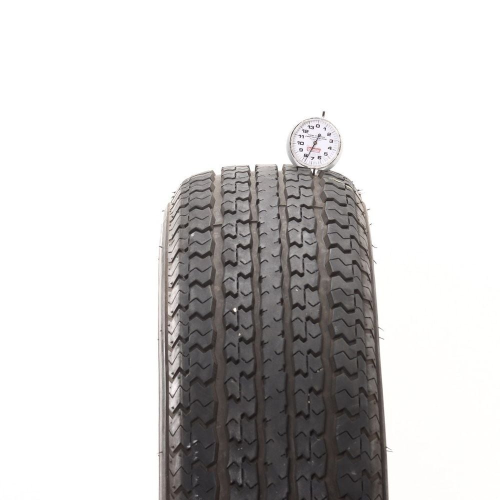 Set of (4) Used ST 215/75R14 Power King Towmax STR II 102/98L C - 7.5-8.5/32 - Image 2