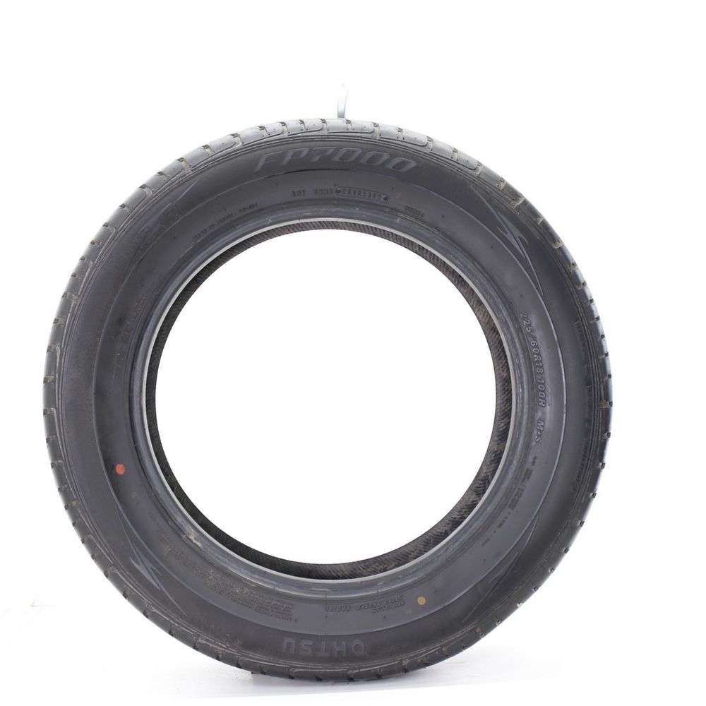 Set of (2) Used 225/60R18 Ohtsu FP7000 100H - 8/32 - Image 3