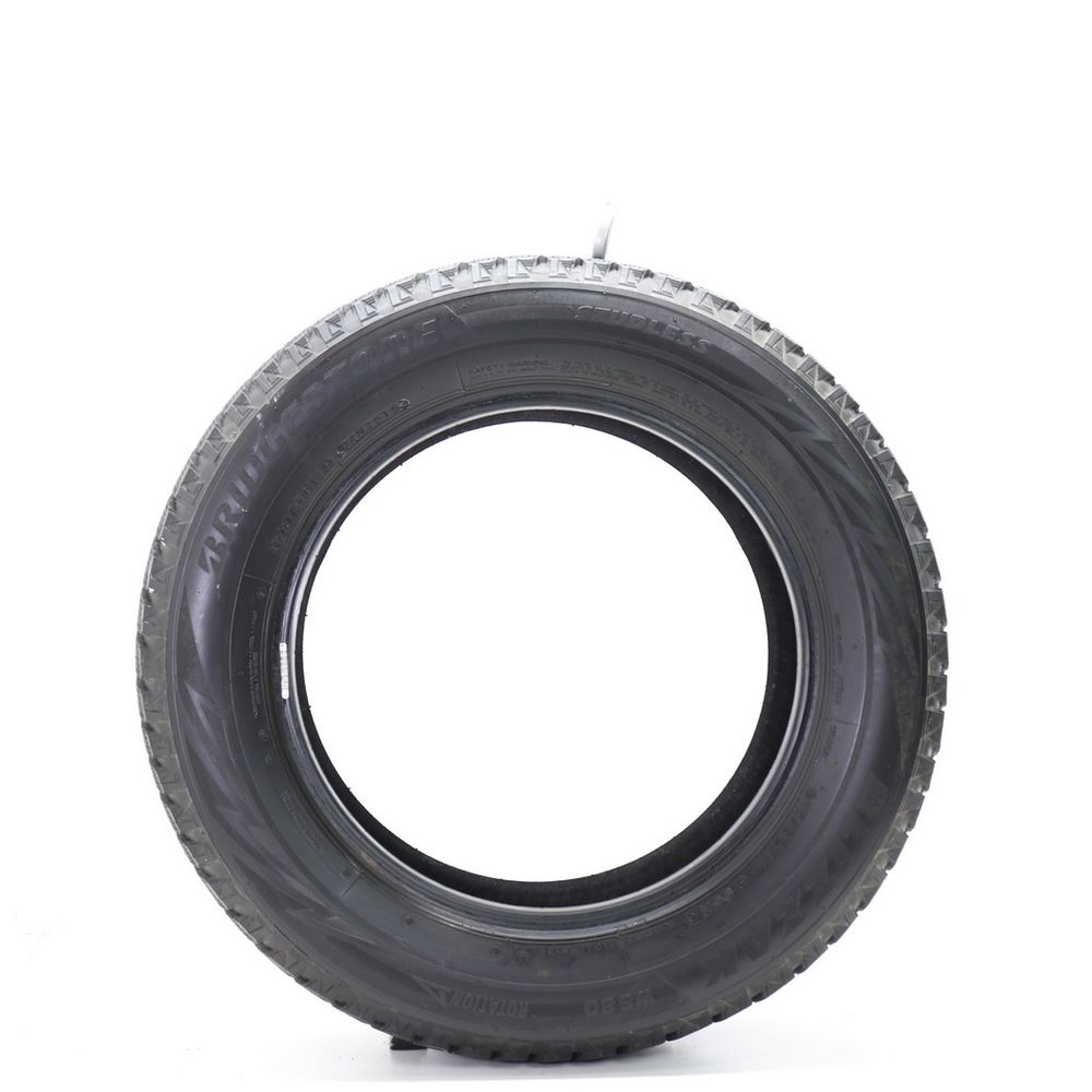 Set of (2) Used 215/60R16 Bridgestone Blizzak WS80 95H - 8.5-9/32 - Image 3