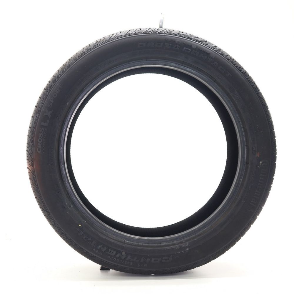 Set of (2) Used 245/50R20 Continental CrossContact LX Sport ContiSilent 102V - 8.5-9/32 - Image 6