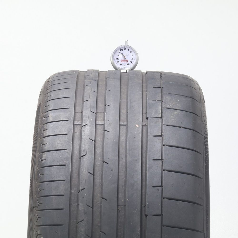 Set of (4) Used 295/35ZR23 Continental SportContact 6 AO 108Y - 5.5/32 - Image 2