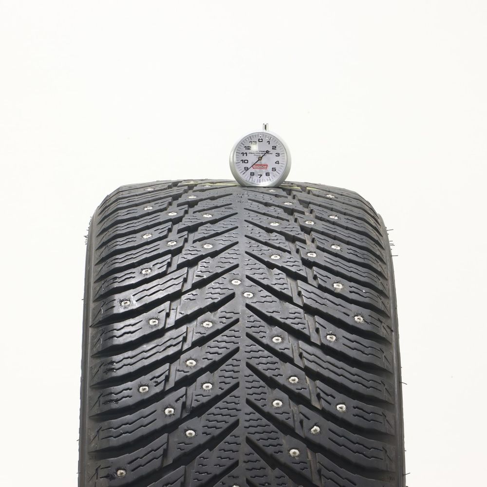 Set of (2) Used 245/45R18 Nokian Hakkapeliitta 10 Studded 100T - 8.5/32 - Image 2