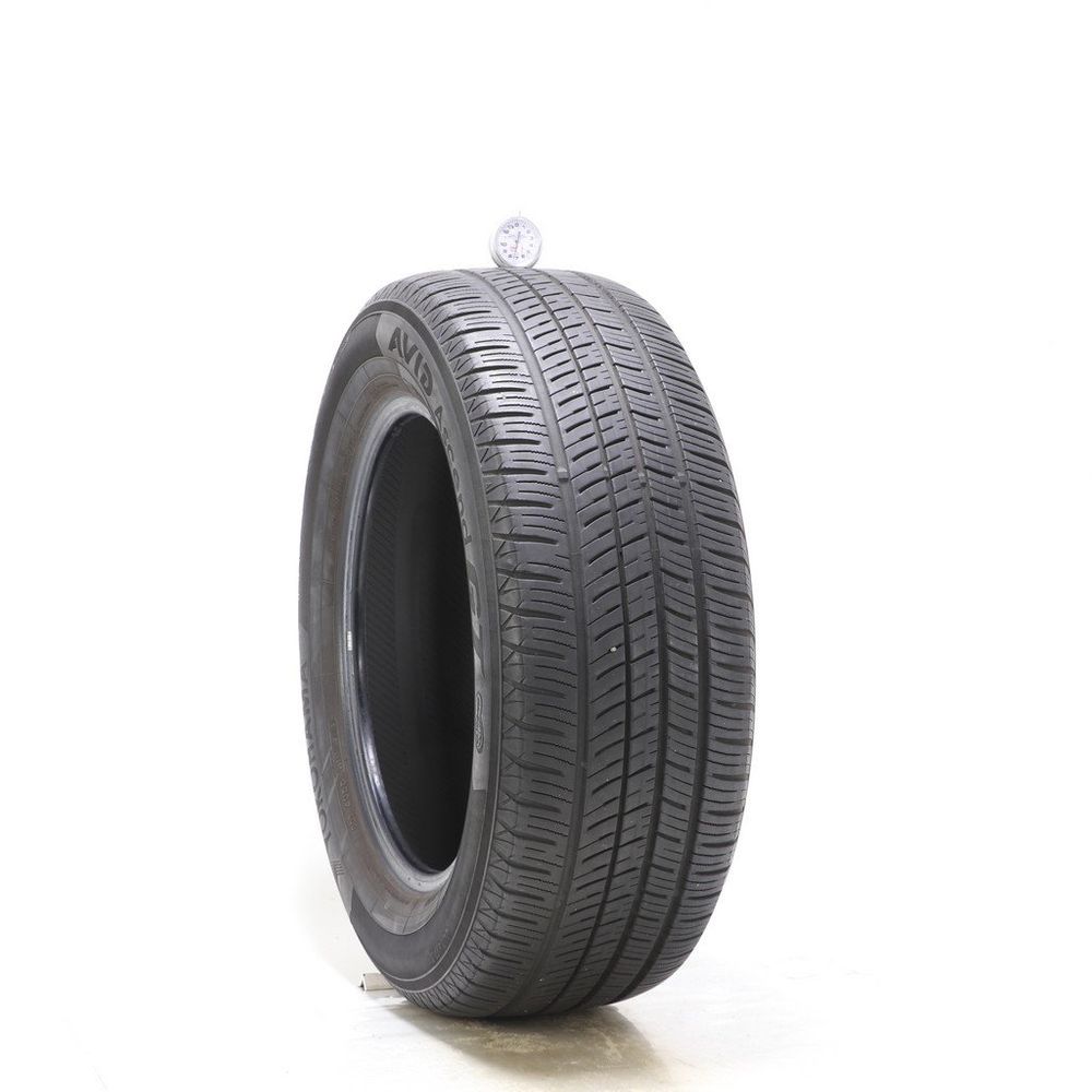 Set of (2) Used 235/60R17 Yokohama Avid Ascend GT 102H - 7.5-9/32 - Image 1