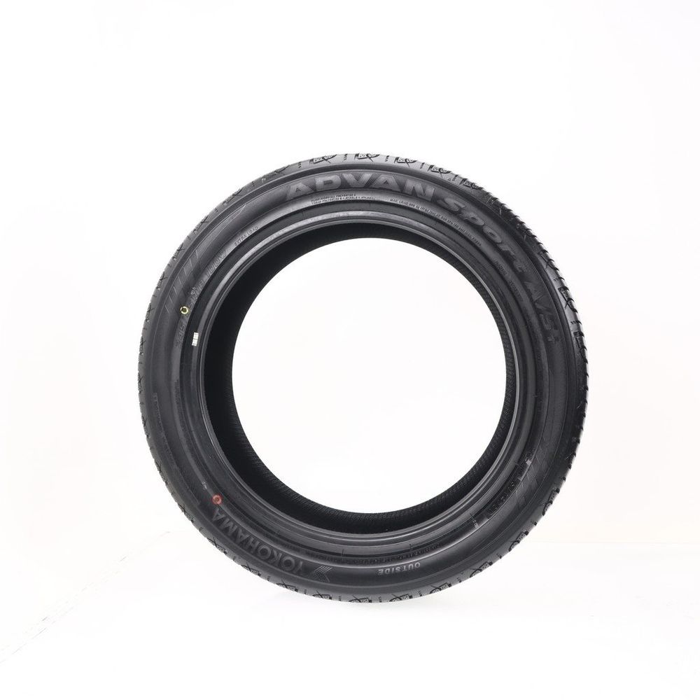 Set of (2) New 245/45R18 Yokohama Advan Sport A/S Plus 100W - Image 3