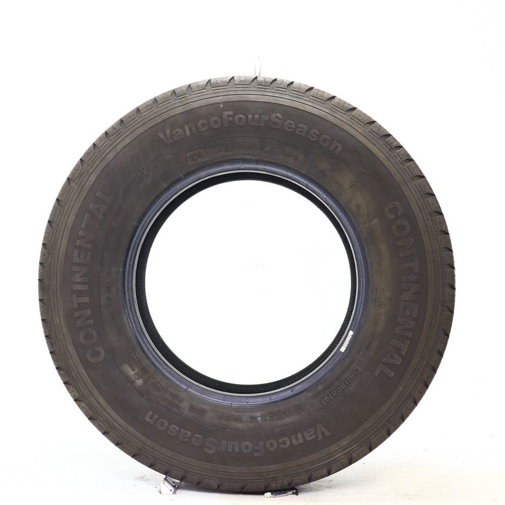 Set of (2) Used LT 215/85R16 Continental VancoFourSeason 115/112Q - 7/32 - Image 3