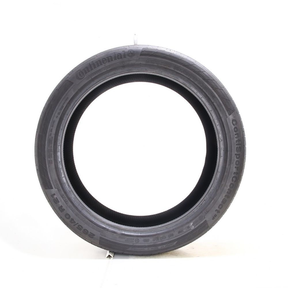 Set of (2) Used 265/40R21 Continental ContiSportContact 5P NO 101Y - 7.5/32 - Image 3
