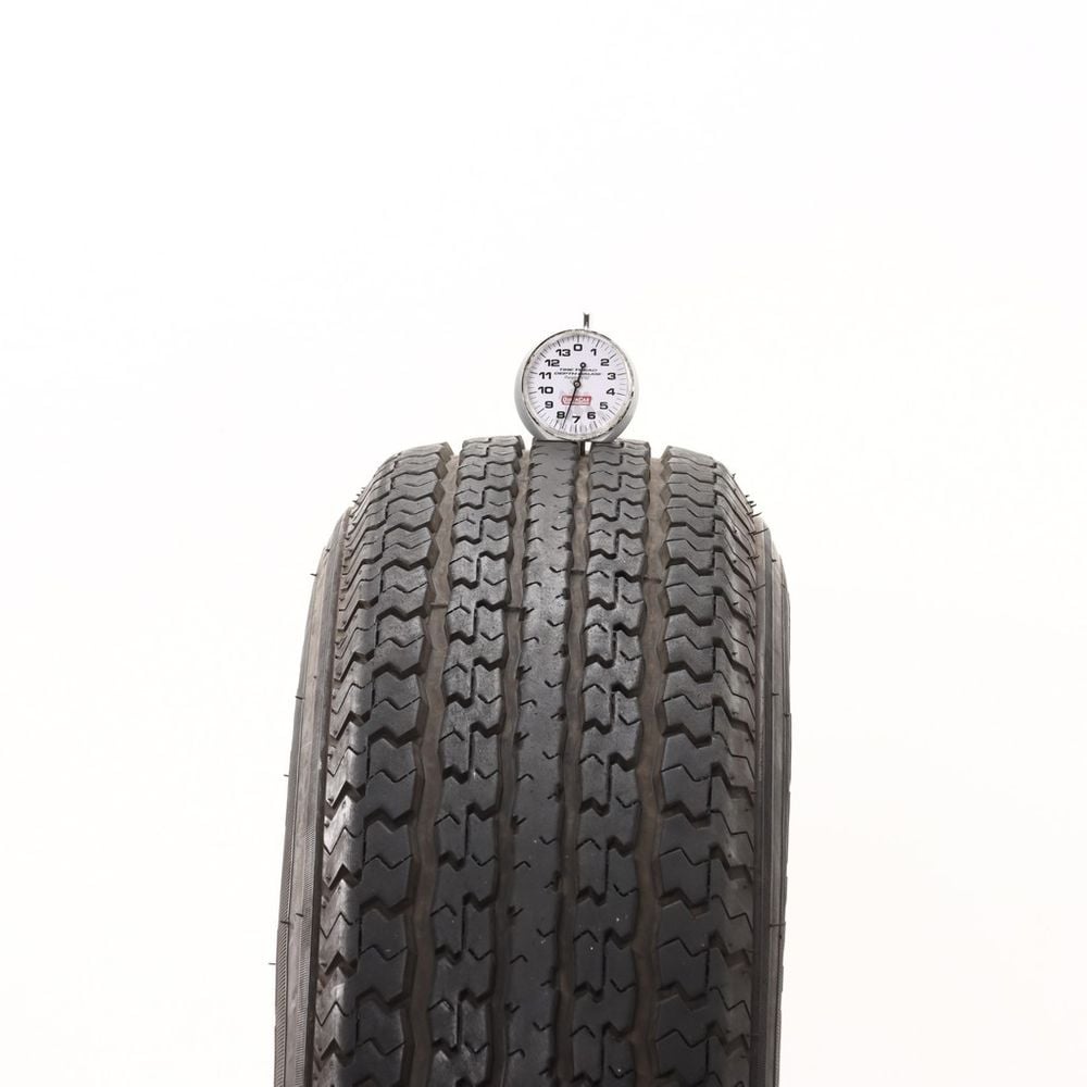 Set of (4) Used ST 205/75R14 Power King Towmax STR II 100/96L C - 7.5-9/32 - Image 2