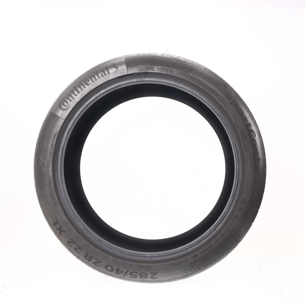 Used 285/40ZR22 Continental SportContact 6 MO 110Y - 7/32 - Image 3