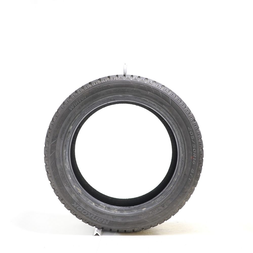 Used 205/50R16 Hankook Winter i*Pike (W409) 87T - 9/32 - Image 3