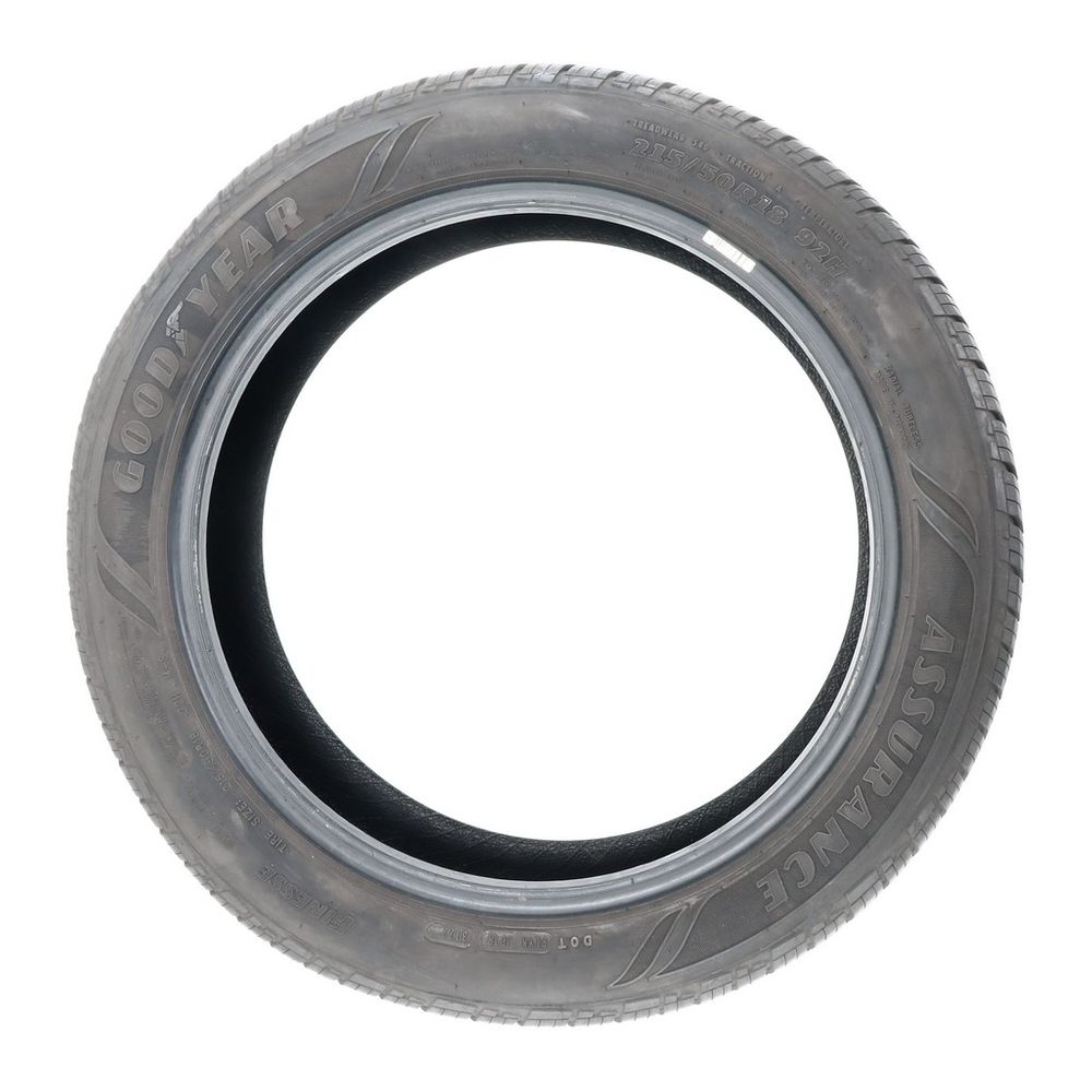 Set of (2) Used 215/50R18 Goodyear Assurance Finesse 92H - 6.5-7.5/32 - Image 3