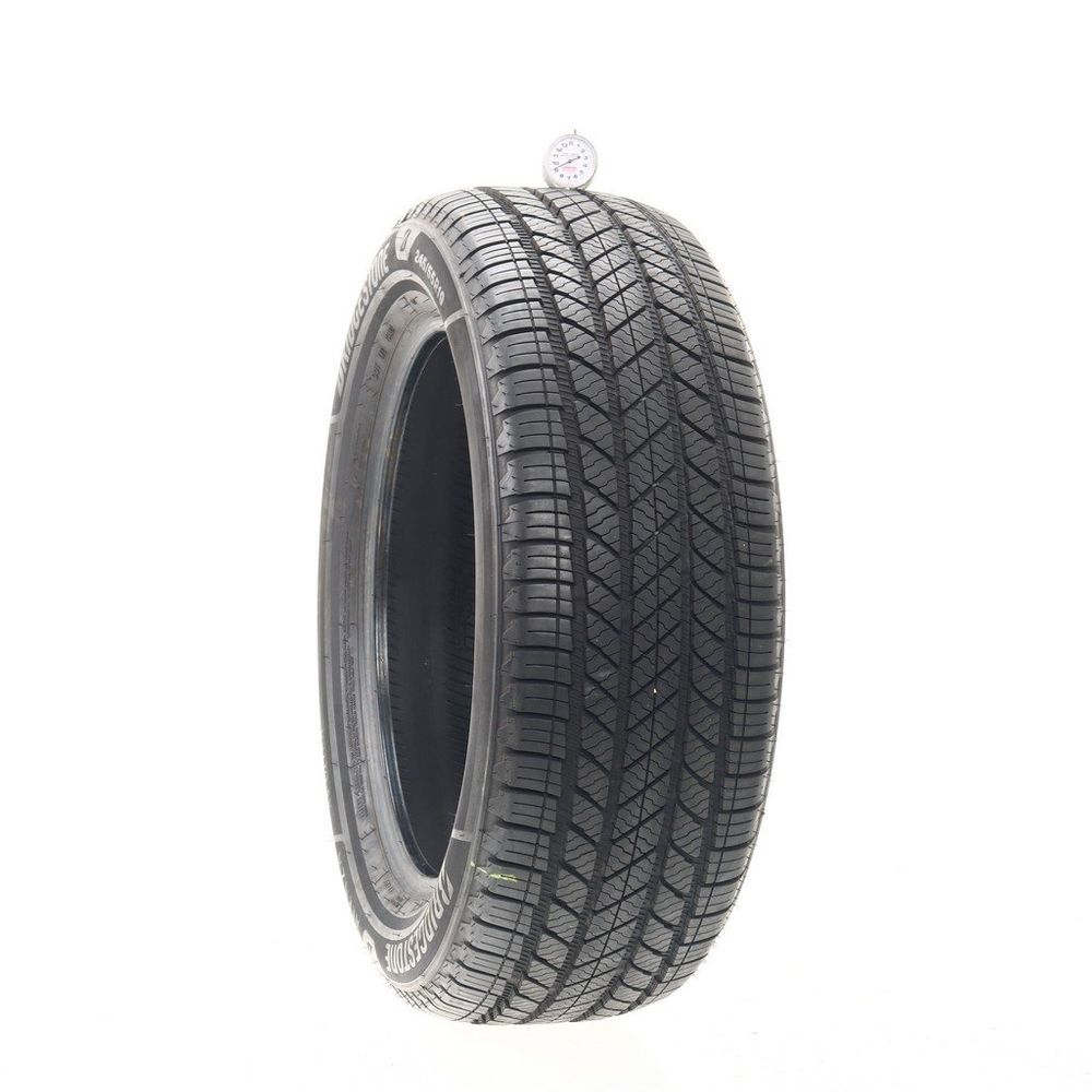 Set of (2) Used 245/55R19 Bridgestone Alenza AS Ultra 103V - 9-10/32 - Image 1