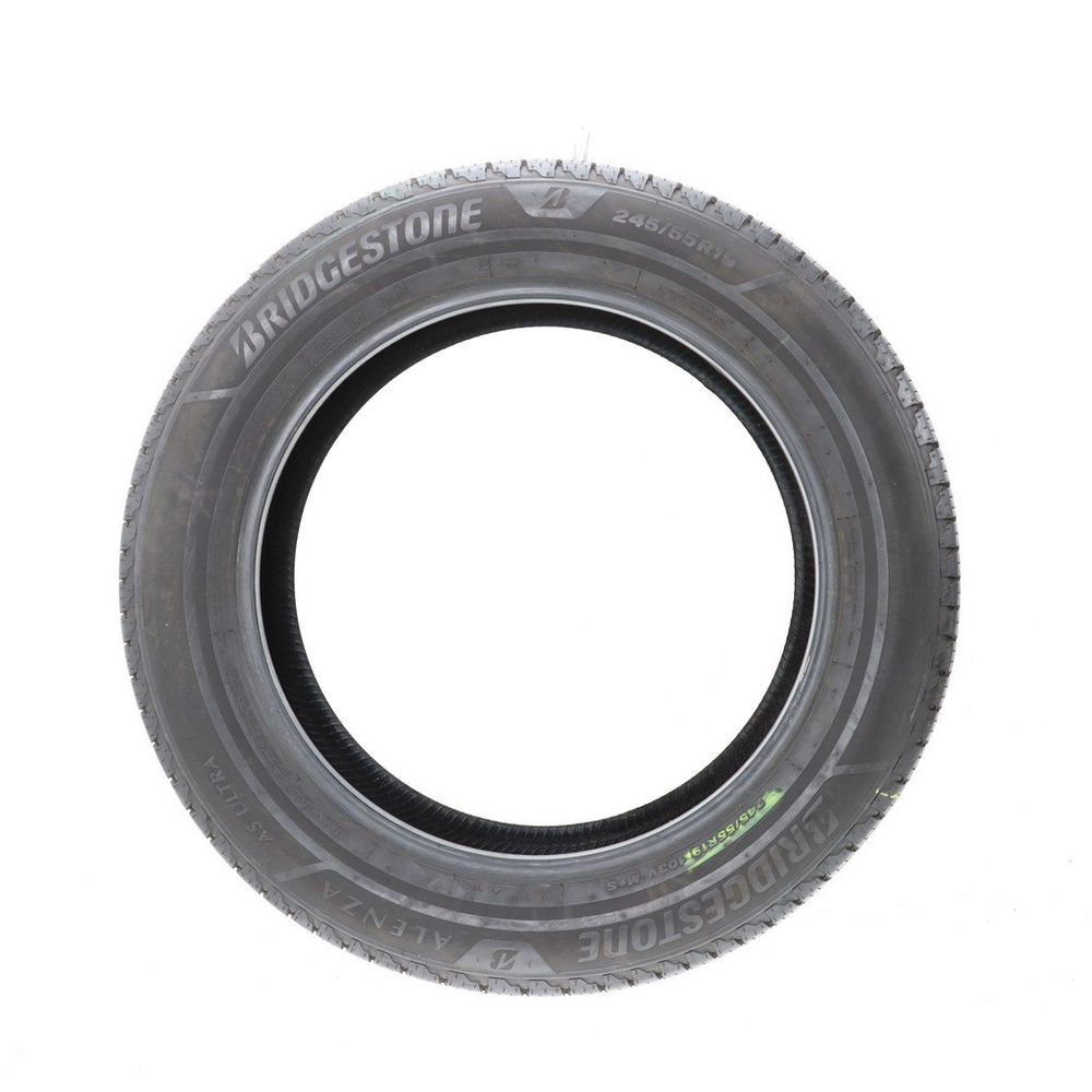 Set of (2) Used 245/55R19 Bridgestone Alenza AS Ultra 103V - 9-10/32 - Image 3