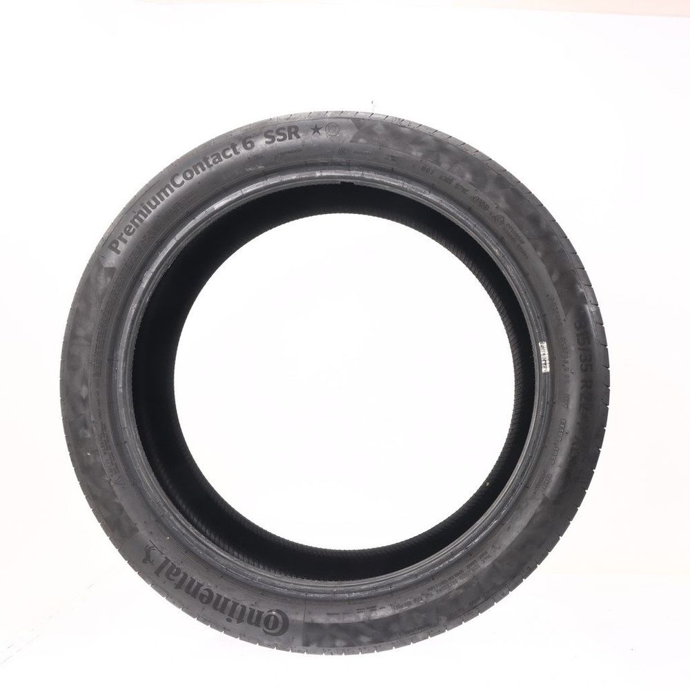 Set of (4) Used 315/35R22 Continental PremiumContact 6 SSR 111Y - 6-6.5/32 - Image 3