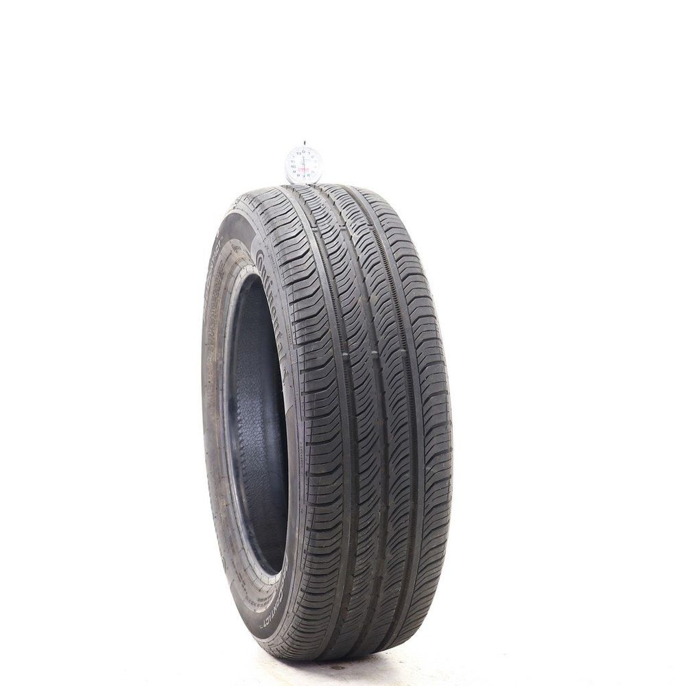 Set of (2) Used 185/60R15 Continental ProContact TX 84T - 5-6.5/32 - Image 1