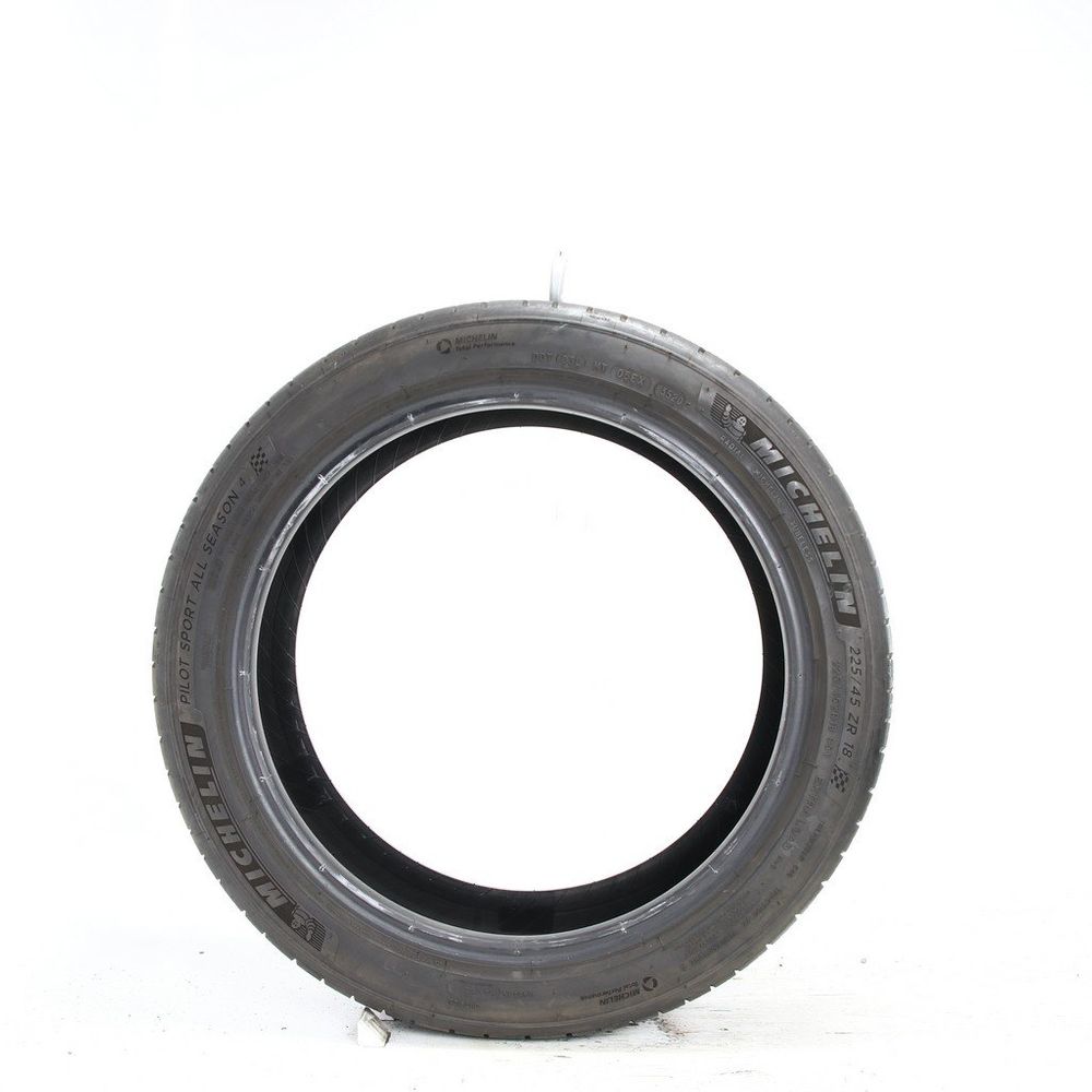 Set of (2) Used 225/45ZR18 Michelin Pilot Sport All Season 4 95Y - 6.5-7/32 - Image 6