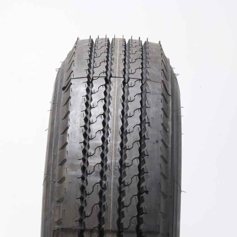 Set of (2) Driven Once 9R17.5 Bridgestone V-steel RIB 180 1N/A - 14/32 - Image 2