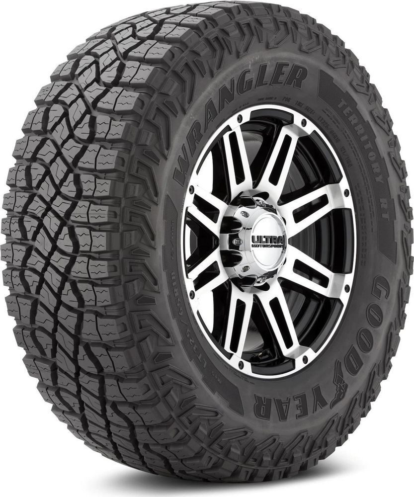 Set of (4) New LT 325/65R18 Goodyear Wrangler Territory RT 121Q - Image 1