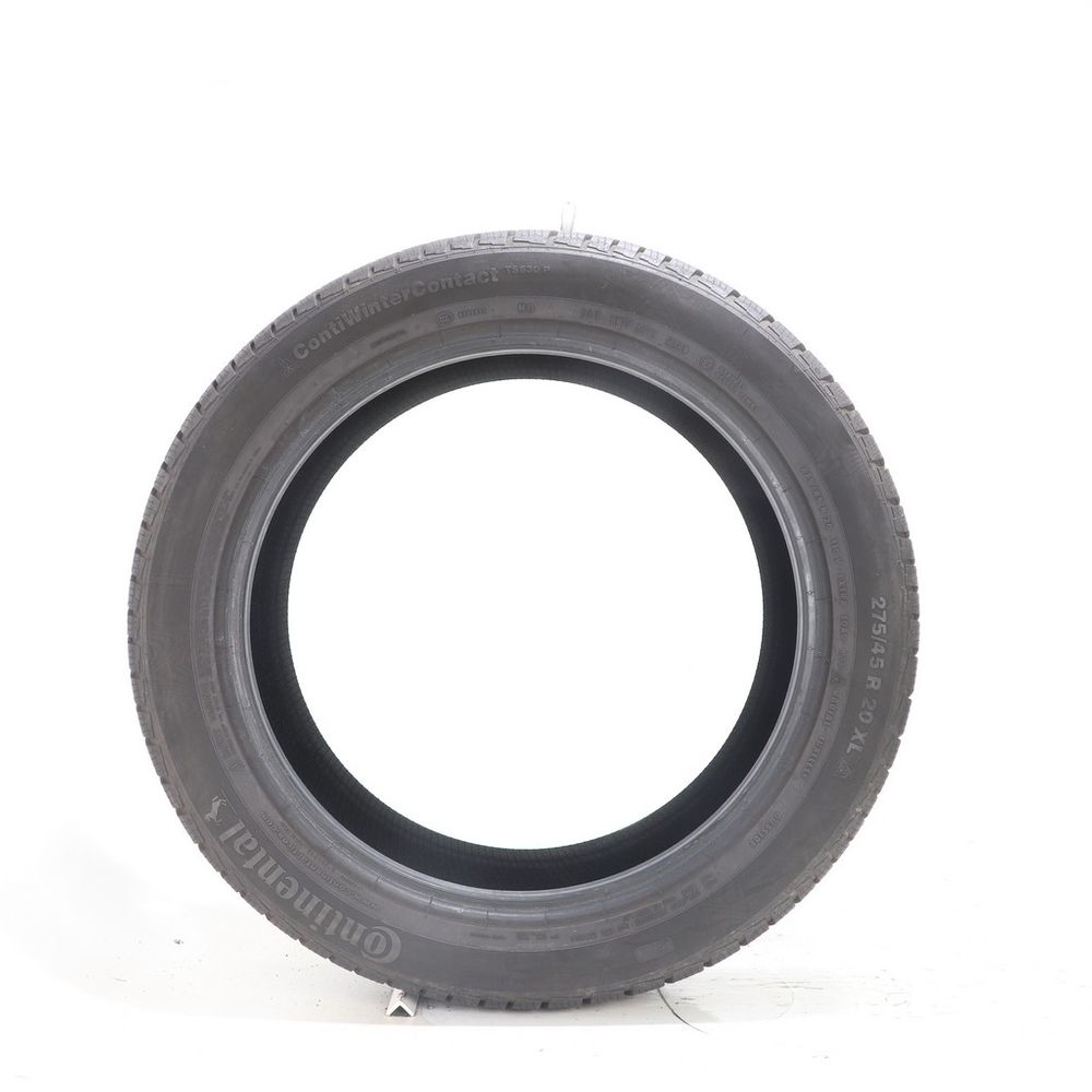 Set of (2) Used 275/45R20 Continental ContiWinterContact TS830P NO 110V - 9/32 - Image 3
