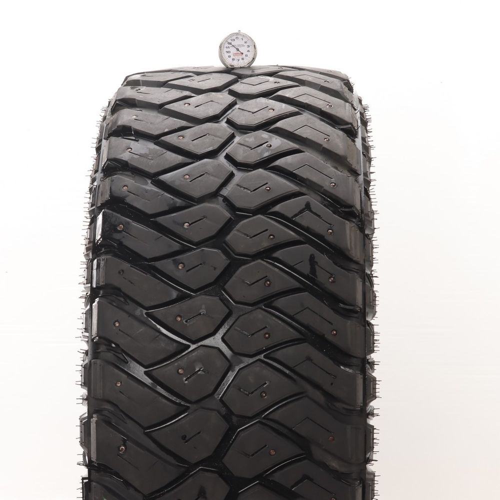 Used LT 37X13.5R22 Maxxis Razr MT Studded 123Q E - 12/32 - Image 2