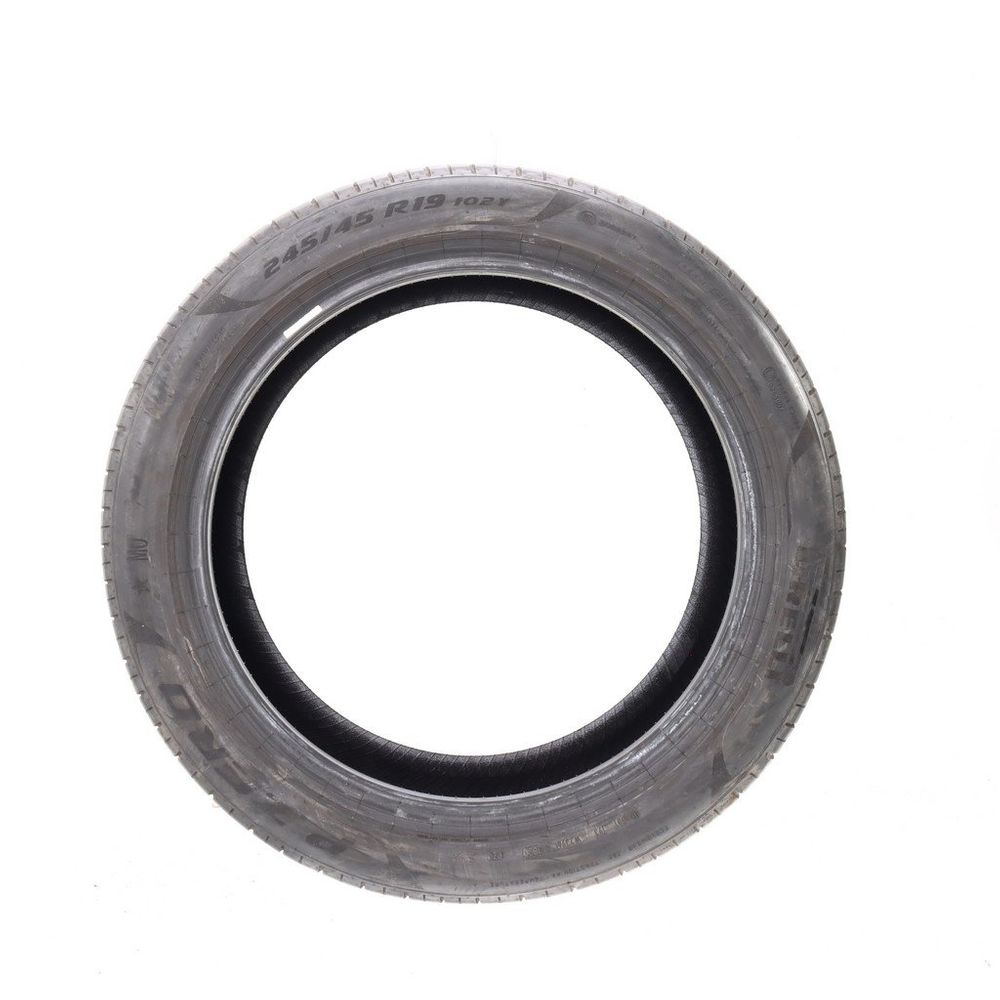 Used 245/45R19 Pirelli P Zero PZ4 MO 102Y - 6.5/32 - Image 3