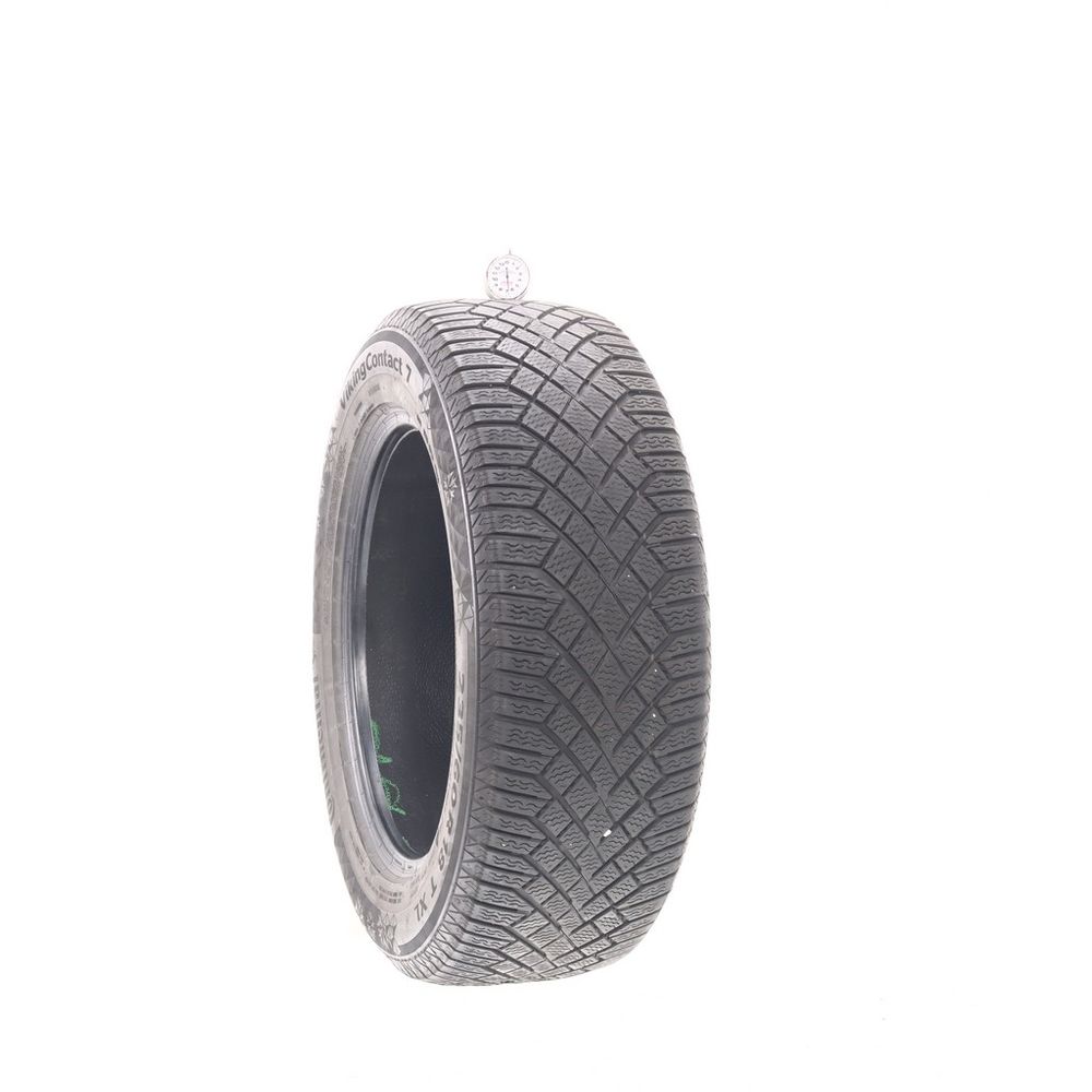 Set of (2) Used 235/60R18 Continental VikingContact 7 107T - 6.5-7/32 - Image 1
