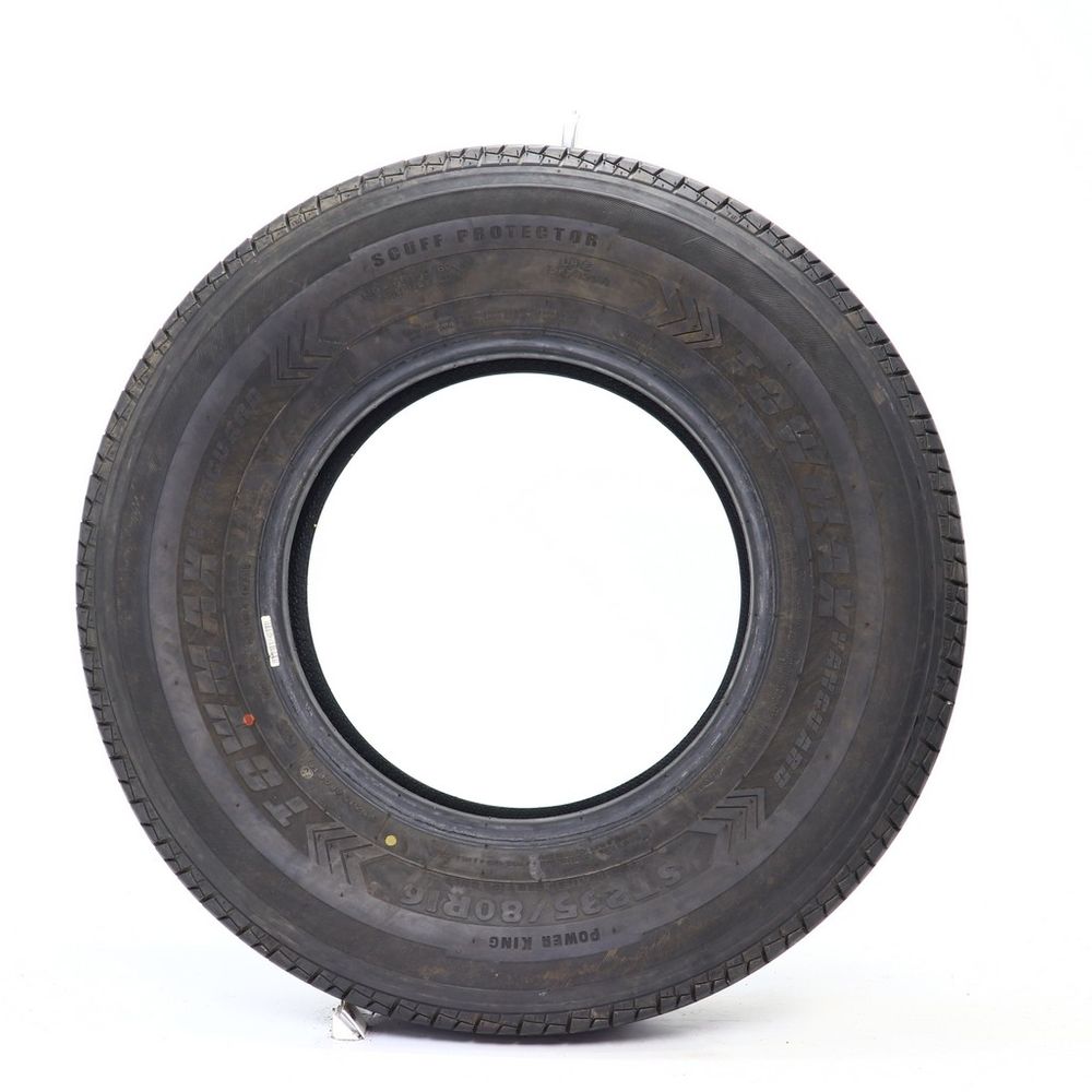 Set of (2) Used ST 235/80R16 Power King Towmax Vanguard 124/120N E - 7/32 - Image 3