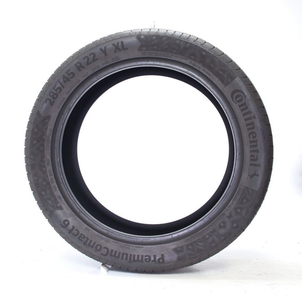 Set of (2) Used 285/45R22 Continental PremiumContact 6 MO 114Y - 6-7.5/32 - Image 6